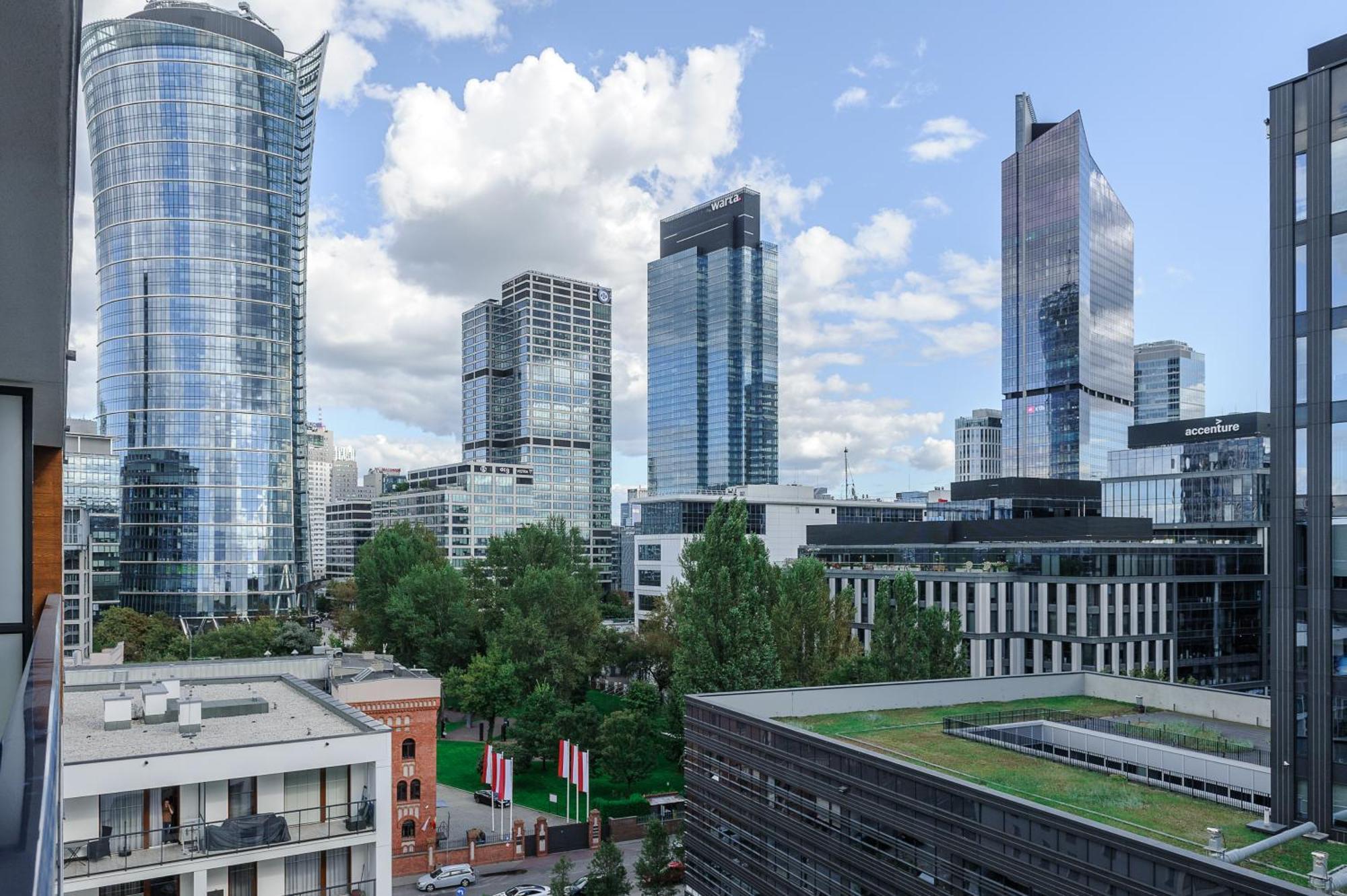 Lumina Apartment With Parking Near Muzeum Powstania Варшава Екстериор снимка